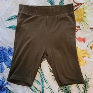 Olive Green NW Shorts